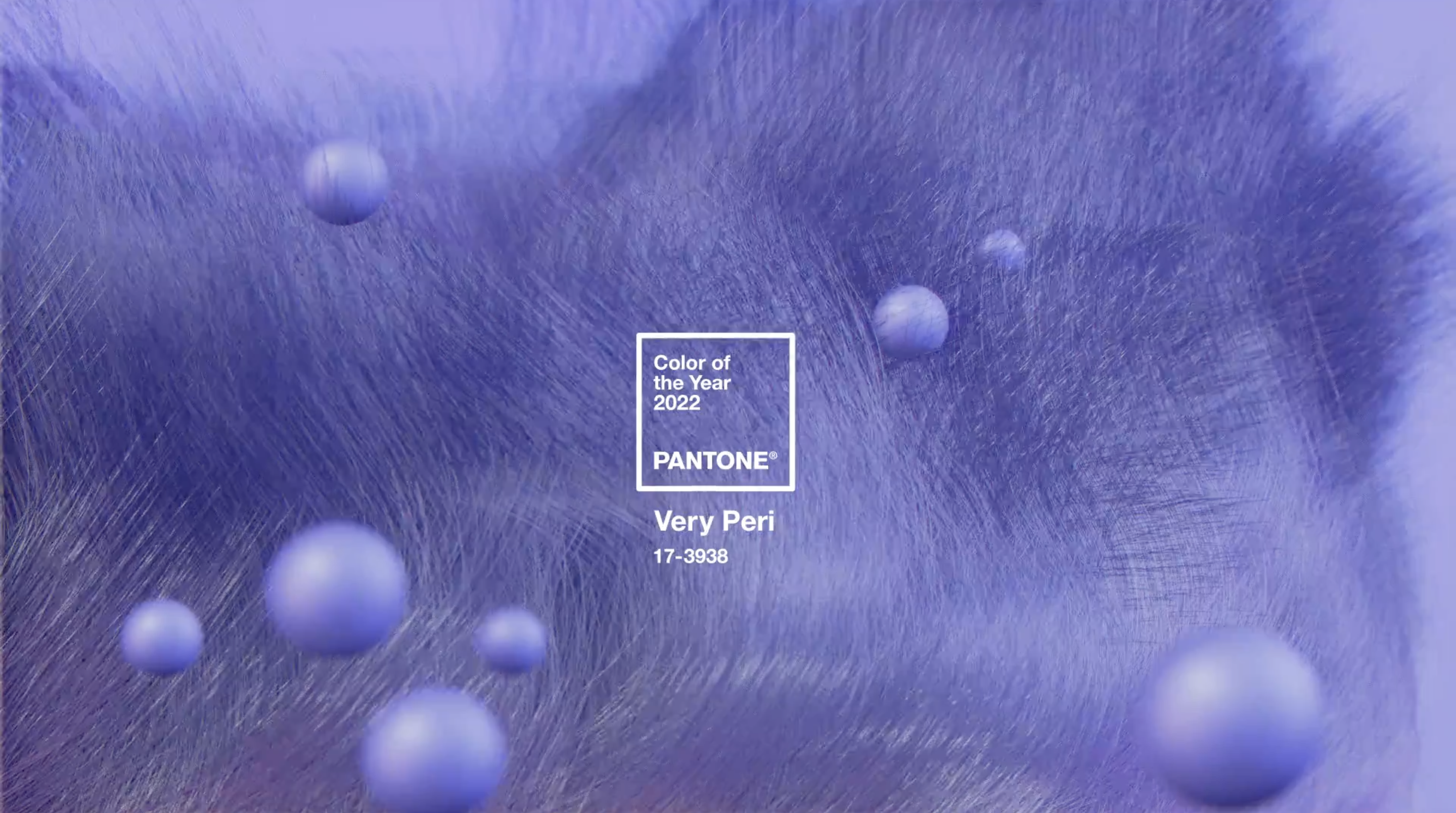 Pantone 2022 年度色：長春花藍